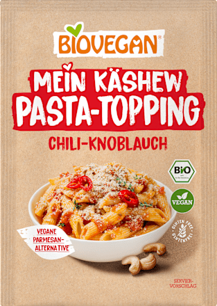 Mein Käshew Pasta Topping, Chili & Knoblauch, 50 g