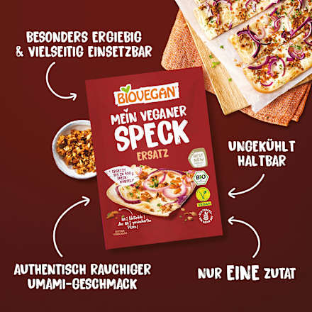 Mein veganer Speck Ersatz, 10 g