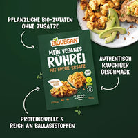 Mein veganes Rührei mit Speck-Ersatz, 50 g