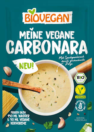 Meine vegane Carbonara, 27 g