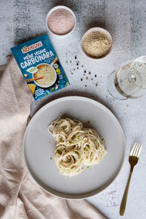 Meine vegane Carbonara, 27 g