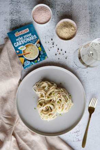 Meine vegane Carbonara, 27 g
