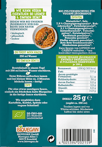 Meine vegane Jägersauce, 25 g