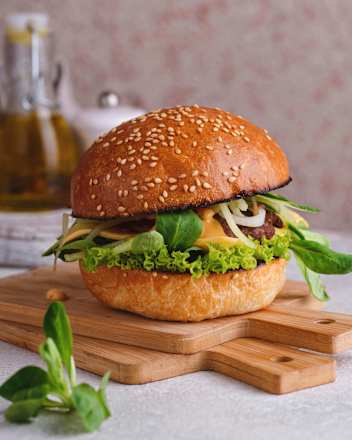 Meine veganen Burger Patties, 150 g