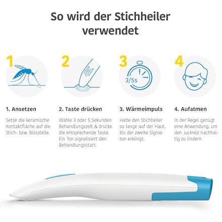 Elektronische steekgenezer, 1 stuk