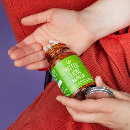 Bittere stoffen capsules 90 stuks, 53 g