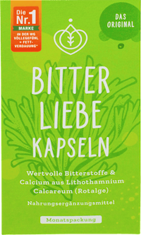 Bittere stoffen capsules 90 stuks, 53 g