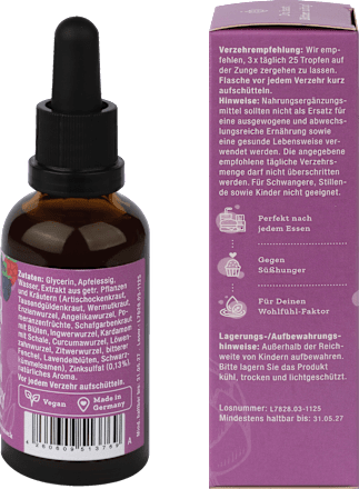 Bitterstoffe Tropfen Mild Berry, 50 ml
