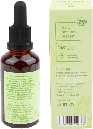 Bittere druppels mild, 50 ml