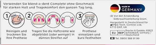 Haftcreme Complete geschmacksneutral, 47 g
