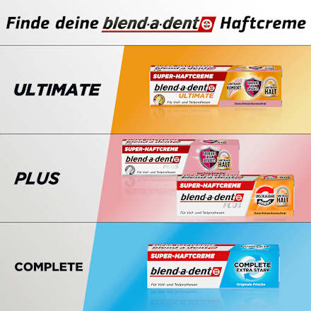 Haftcreme Complete geschmacksneutral, 47 g