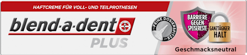 Kleefcrème Plus Barrière tegen voedselresten, smaakloos, 40 g
