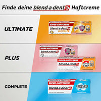 Haftcreme Plus Barriere gegen Speisereste geschmacksneutral, 40 g