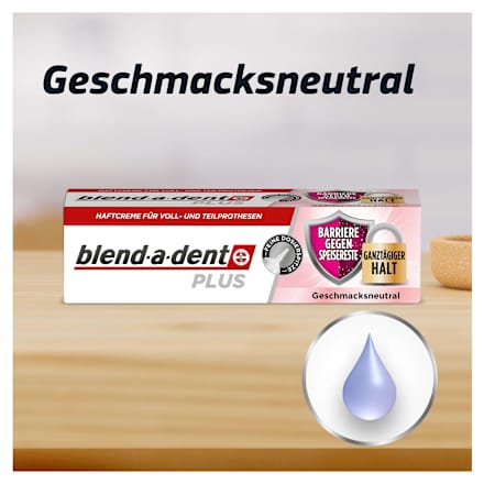 Haftcreme Plus Barriere gegen Speisereste geschmacksneutral, 40 g