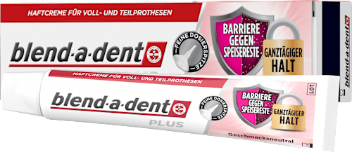 Kleefcrème Plus Barrière tegen voedselresten, smaakloos, 40 g