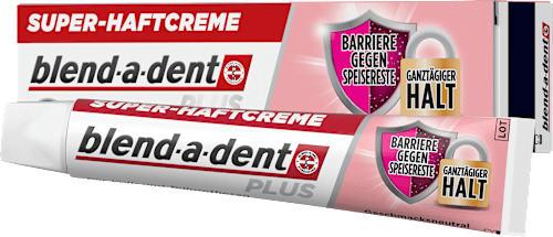 Haftcreme Plus Barriere gegen Speisereste geschmacksneutral, 40 g
