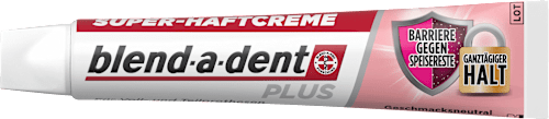 Haftcreme Plus Barriere gegen Speisereste geschmacksneutral, 40 g