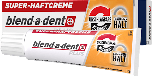 Haftcreme Plus Unschlagbare Bisskraft, 40 g