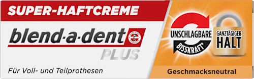 Haftcreme Plus Unschlagbare Bisskraft, 40 g