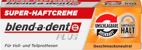 Haftcreme Plus Unschlagbare Bisskraft, 40 g