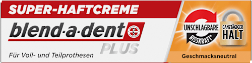 Haftcreme Plus Unschlagbare Bisskraft, 40 g