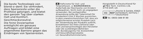Haftcreme Ultimate geschmacksneutral, 40 g