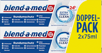 Zahnpasta Extra Frisch Clean Doppelpack (2x75ml), 150 ml
