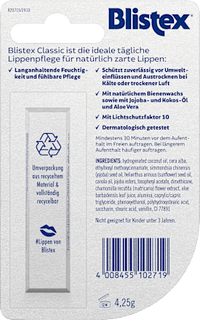 Lippenpflege Classic LSF 10, 4,25 g