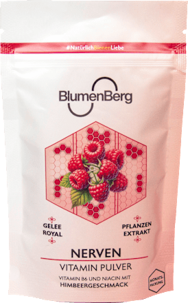 Vitaminpulver Nerven 31 Portionen, 62 g BlumenBerg