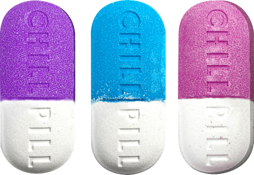 Badebombe "CHILL PILL", 70 g BODYNESS