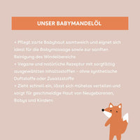 Babyöl Mandel, 100 ml