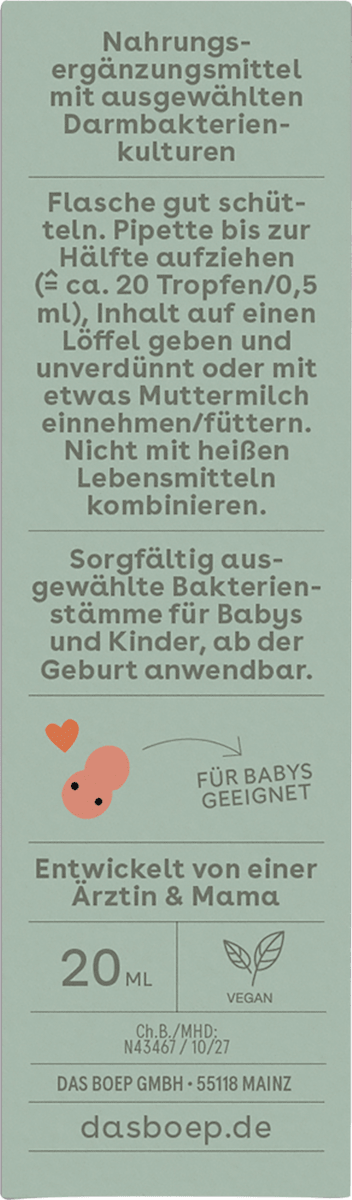 boep Darmbasis Tropfen, 20 ml