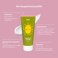 Sonnencreme für die ganze Familie, LSF 30, 200 ml