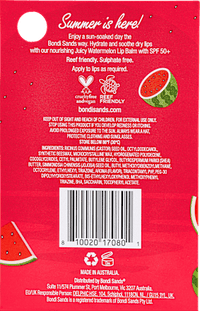 Lip Balm Watermelon LSF 50+, 10 g