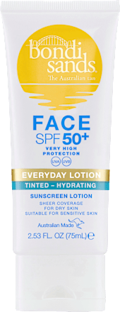 Sonnenfluid Gesicht everyday Lotion, getönt, LSF 50+, 75 ml