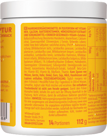 Daily Gut Darm Pulver Erdbeer-Geschmack, 112 g