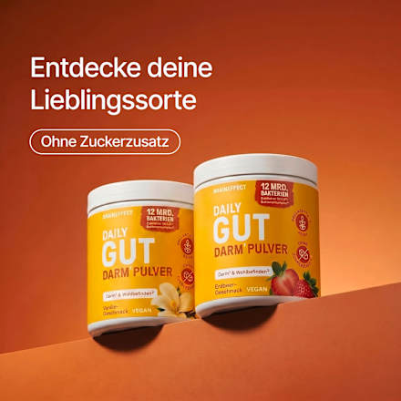 Daily Gut Darm Pulver Erdbeer-Geschmack, 112 g