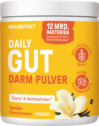 Daily Gut Darm Pulver Vanille, 112 g