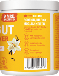 Daily Gut Darm Pulver Vanille, 112 g