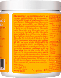Daily Gut Darm Pulver Zitrone-Minz Geschmack, 112 g