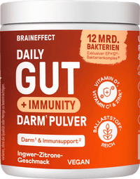 BRAINEFFECT Daily Gut + Immunity Darm Pulver, 112 g