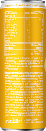 Daily Gut Limo Ingwer Zitrone Geschmack, 330 ml EINWEG