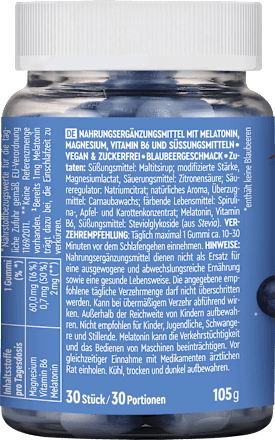 Sleep Gummies Melatonin 30 St, 105 g
