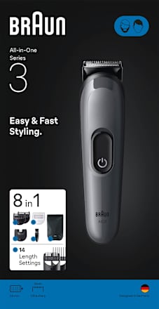 Barttrimmer & Haarschneider, Series 3 All-In-One Style Kit AIO3540, 1 St