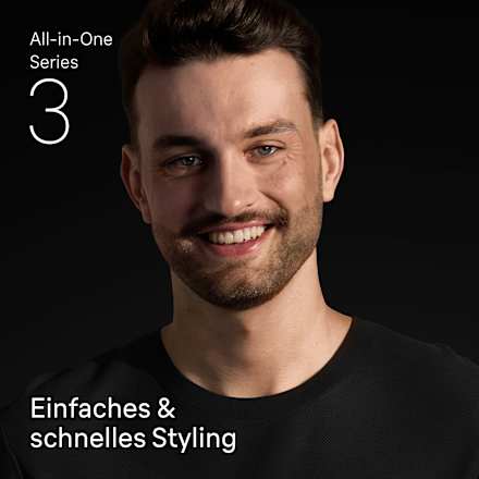 Barttrimmer & Haarschneider, Series 3 All-In-One Style Kit AIO3540, 1 St