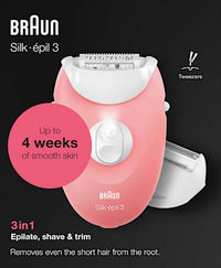 Epilierer, Silk-épil 3-277, 1 St Braun