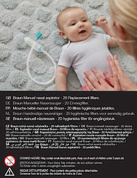 Ersatzfilter für Nasenfilter, 20 St