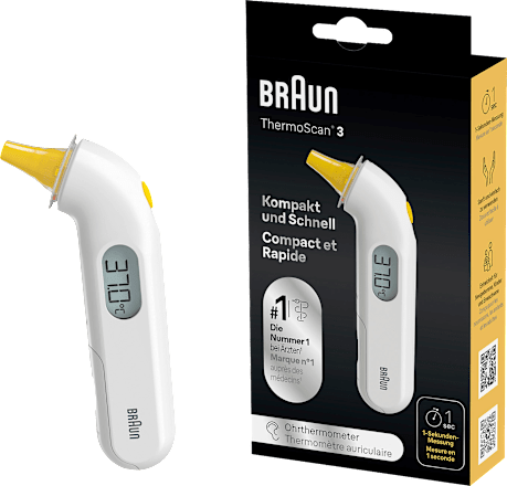 Thermometer Infrarood Oorthermometer ThermoScan 3, 1 st.