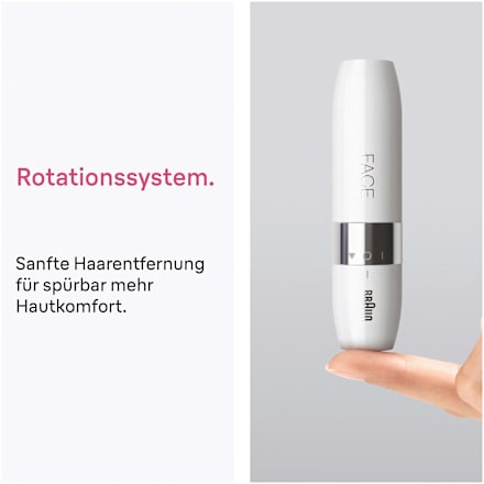 Gesichtshaarentferner, Mini Hair Remover FS1000, 1 St