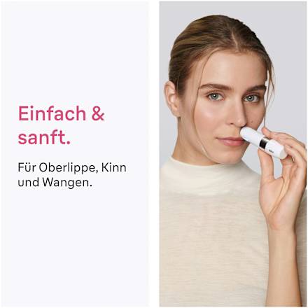Gesichtshaarentferner, Mini Hair Remover FS1000, 1 St